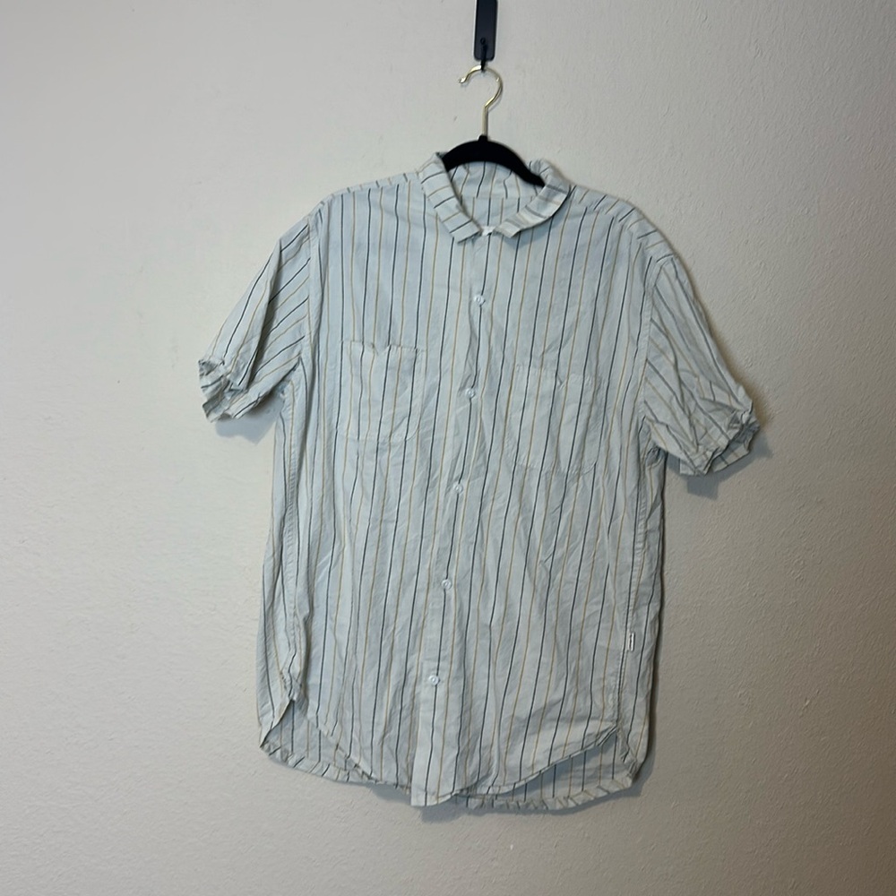 Fayettechill‎ Striped button down Size XL